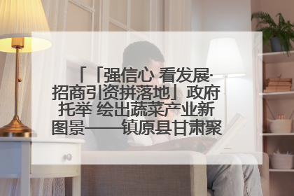 「强信心 看发展·招商引资拼落地」政府托举 绘出蔬菜产业新图景——镇原县甘肃聚广利现代设施蔬菜种植基地见闻