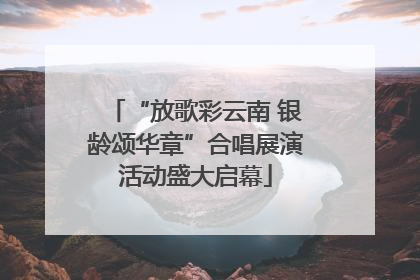 “放歌彩云南 银龄颂华章”合唱展演活动盛大启幕