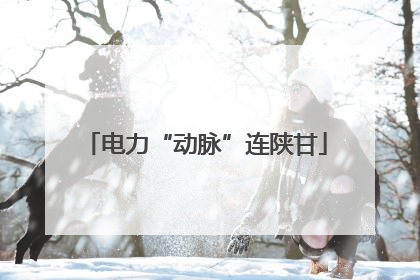 电力“动脉”连陕甘