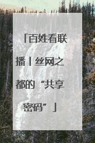 百姓看联播丨丝网之都的“共享密码”