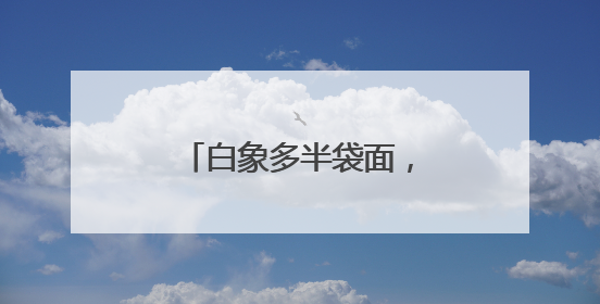 白象多半袋面，“多半”是商标