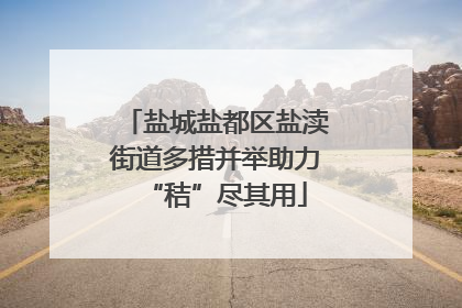 盐城盐都区盐渎街道多措并举助力“秸”尽其用