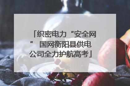 织密电力“安全网” 国网衡阳县供电公司全力护航高考