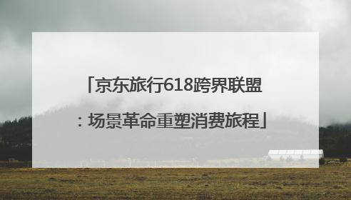 京东旅行618跨界联盟：场景革命重塑消费旅程