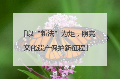 以“新法”为炬，照亮文化遗产保护新征程