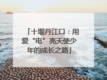 十堰丹江口：用爱“电”亮天使少年的成长之路