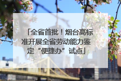 全省首批！烟台高标准开展全省劳动能力鉴定“便捷办”试点
