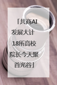 共商AI发展大计 18所高校院长今天聚首光谷