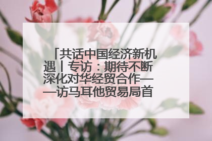 共话中国经济新机遇丨专访：期待不断深化对华经贸合作——访马耳他贸易局首席执行官布蒂吉格