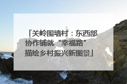 关岭围墙村：东西部协作铺就“幸福路” 描绘乡村振兴新图景