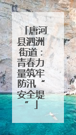 唐河县泗洲街道：青春力量筑牢防汛“安全堤”
