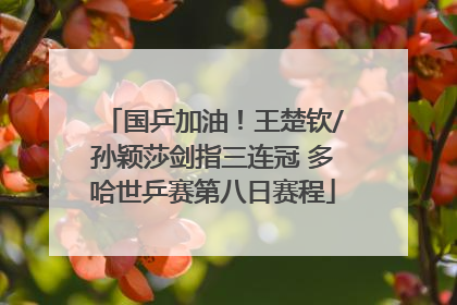 国乒加油！王楚钦/孙颖莎剑指三连冠 多哈世乒赛第八日赛程