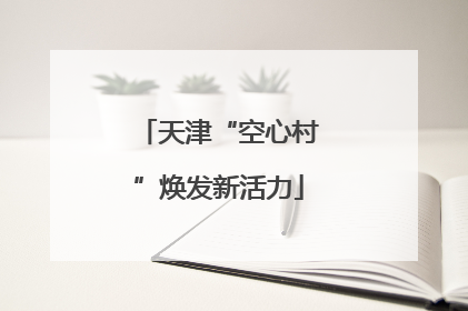 天津“空心村”焕发新活力