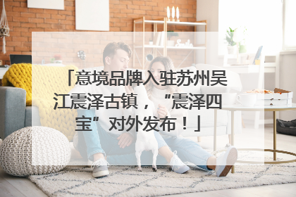 意境品牌入驻苏州吴江震泽古镇，“震泽四宝”对外发布！