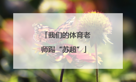 我们的体育老师踢“苏超”