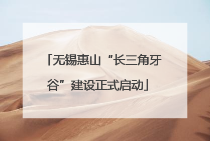 无锡惠山“长三角牙谷”建设正式启动