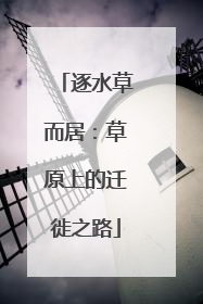逐水草而居：草原上的迁徙之路