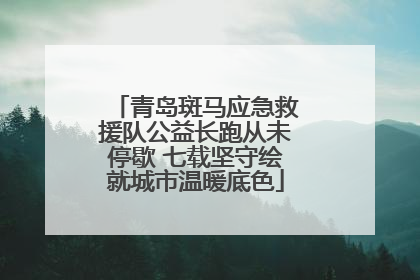 青岛斑马应急救援队公益长跑从未停歇 七载坚守绘就城市温暖底色