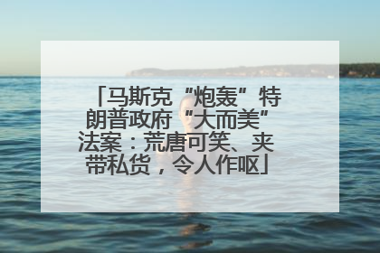 马斯克“炮轰”特朗普政府“大而美”法案：荒唐可笑、夹带私货，令人作呕