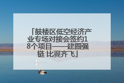 鼓楼区低空经济产业专场对接会签约18个项目——建圈强链 比翼齐飞