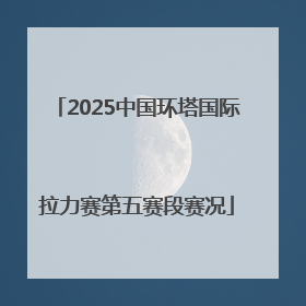 2025中国环塔国际拉力赛第五赛段赛况