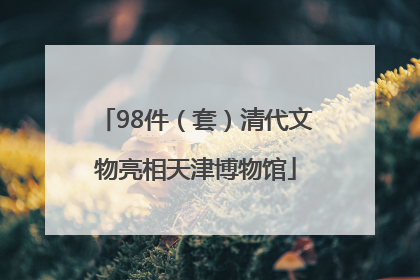 98件（套）清代文物亮相天津博物馆