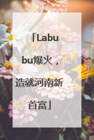 Labubu爆火，造就河南新首富