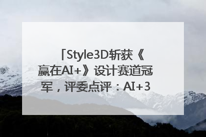 Style3D斩获《赢在AI+》设计赛道冠军，评委点评：AI+3D技术世界第一